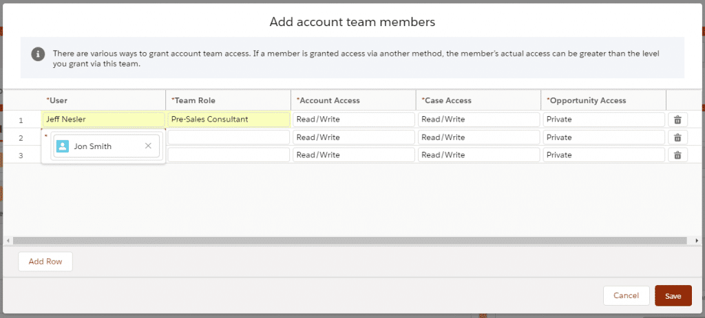 Account Teams