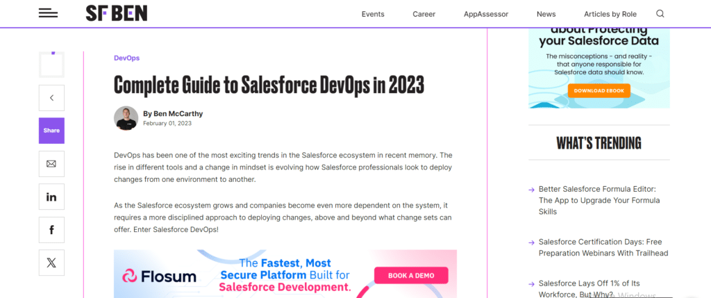 Salesforce DevOps Tools